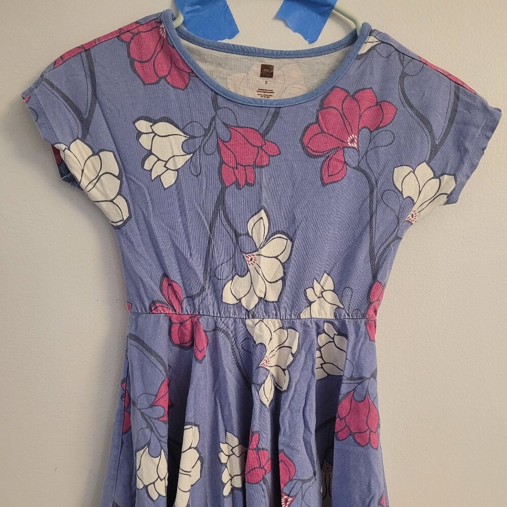 Tea Collection Girls Magnolia Dress Size 7